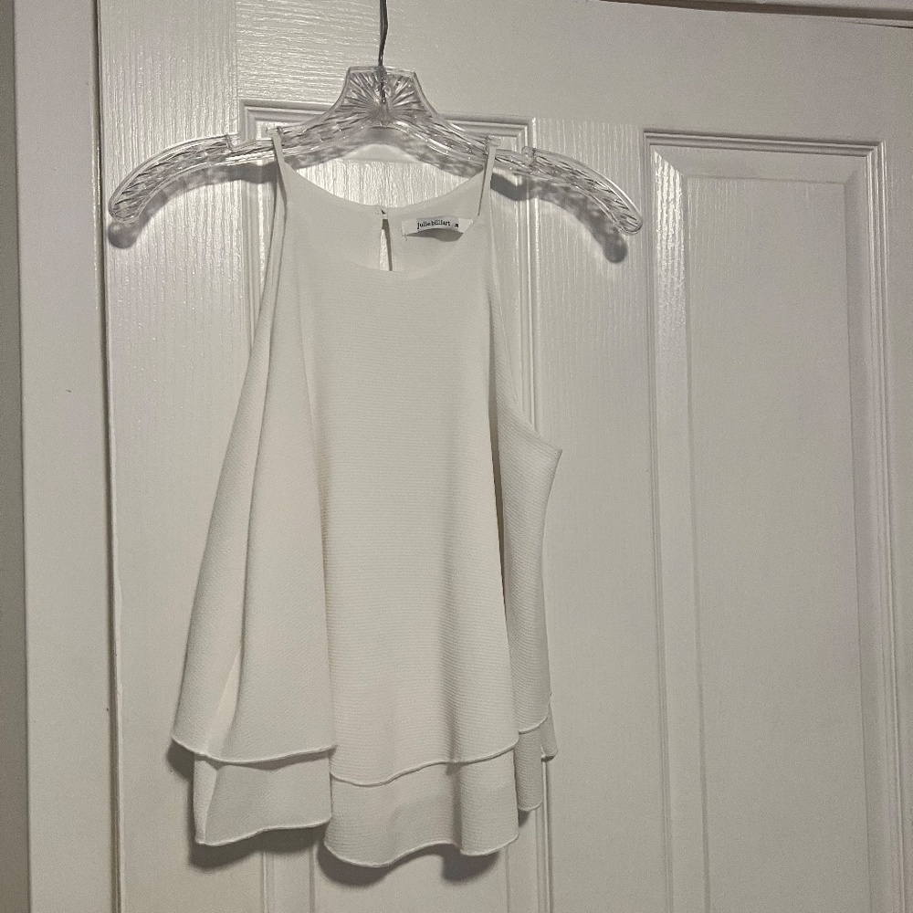 White Halter Blouse